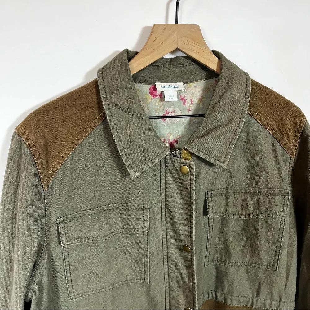 Sundance utility coat jacket | size L